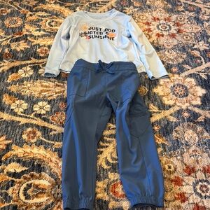 Kids Blue matching set